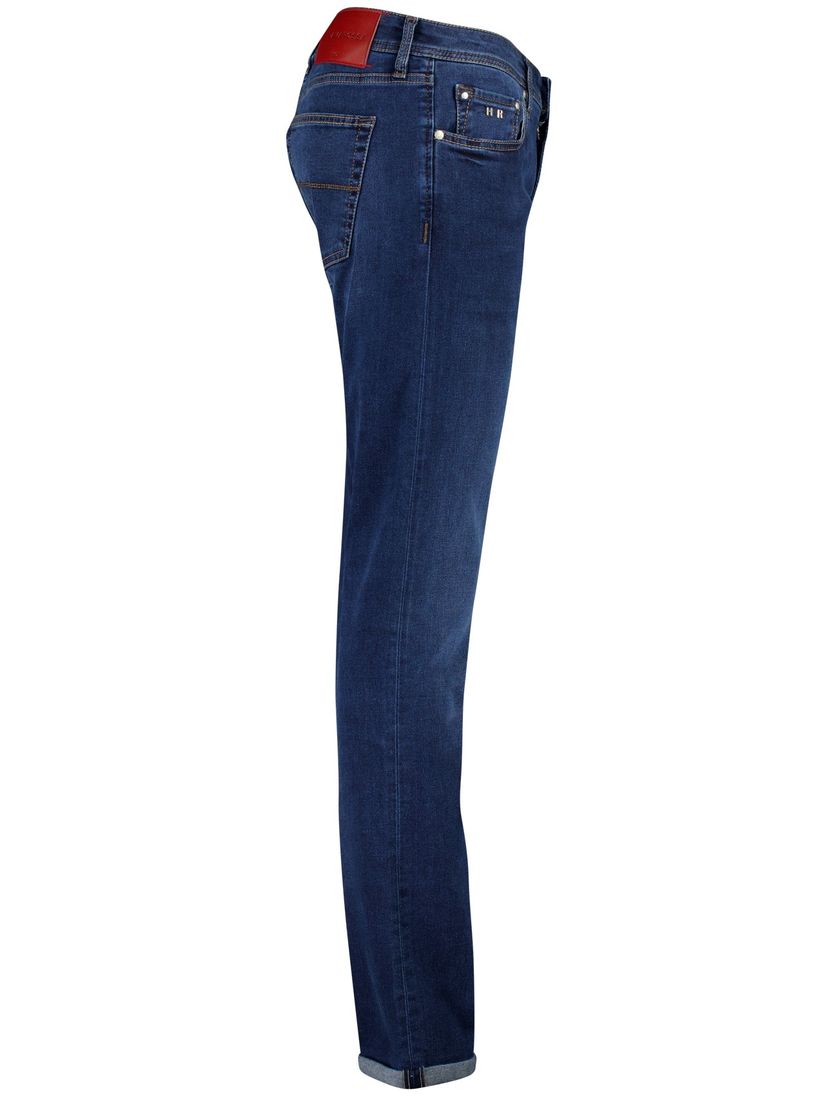jeans Tramarossa Michelangelo blauw effen