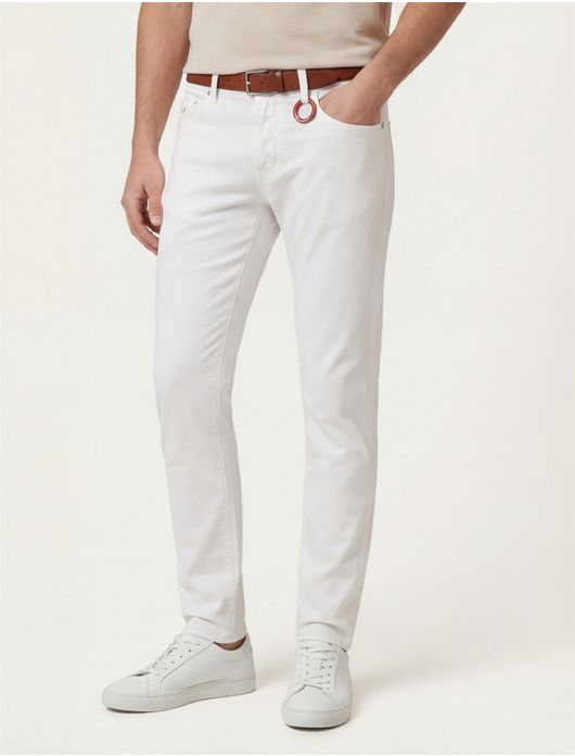 Tramarossa pantalon katoen off-white