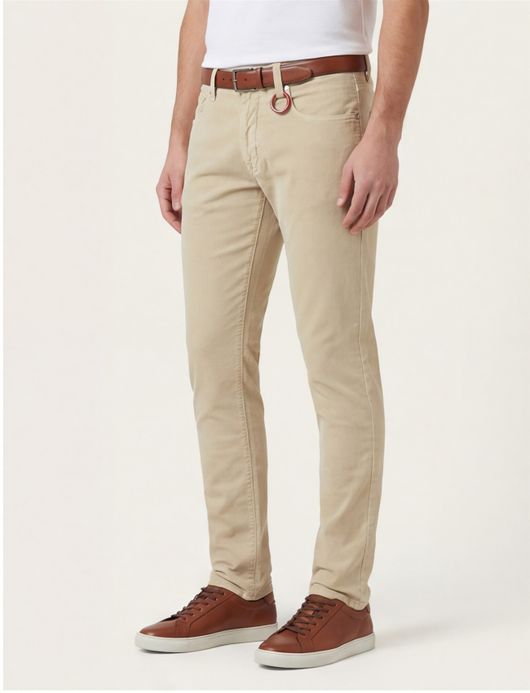 Tramarossa pantalon katoen beige