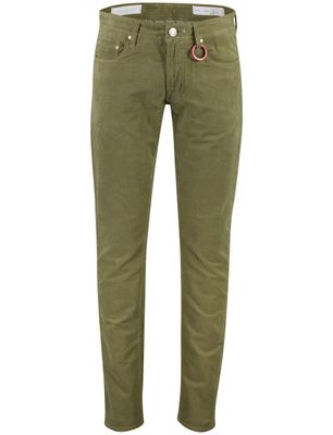 Tramarossa Tramarossa michelangelo groen effen pantalon