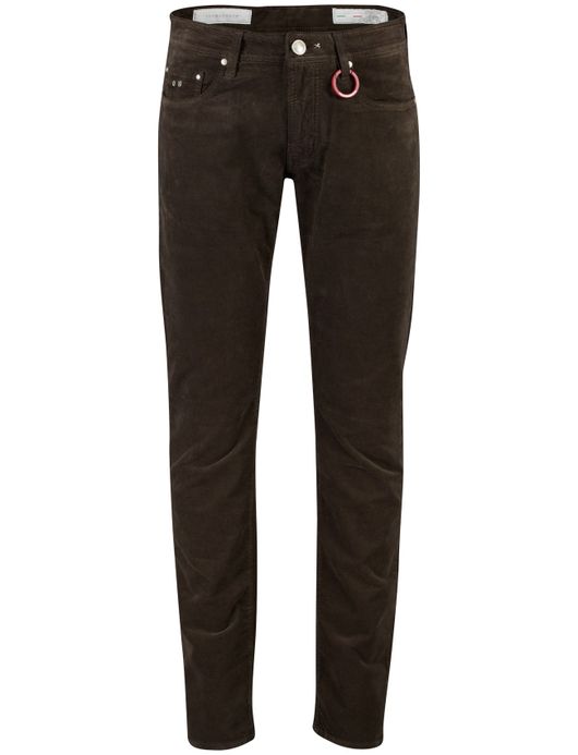 Tramarossa Michelangelo broek bruin effen