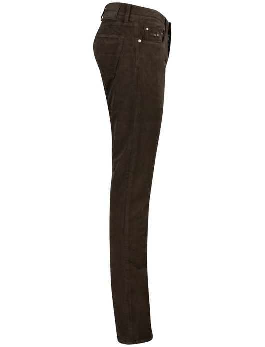 Tramarossa Michelangelo broek bruin effen