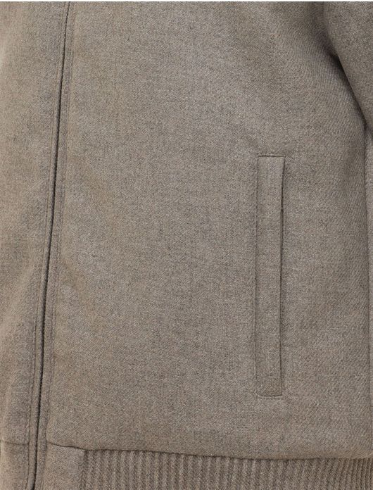 Gentiluomo bomberjack grijs gemeleerd