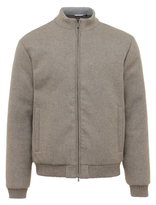 Gentiluomo bomberjack grijs gemeleerd