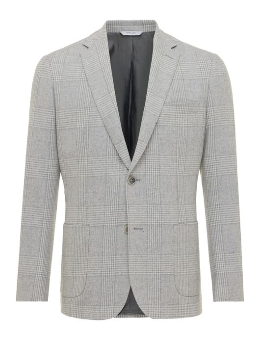 Colberts Gentiluomo lichtgrijs geruit