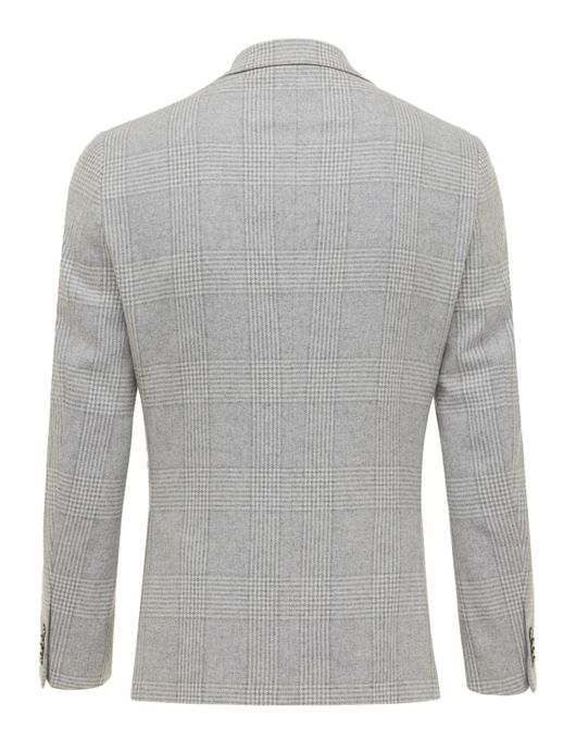 Gentiluomo Colberts lichtgrijs geruit