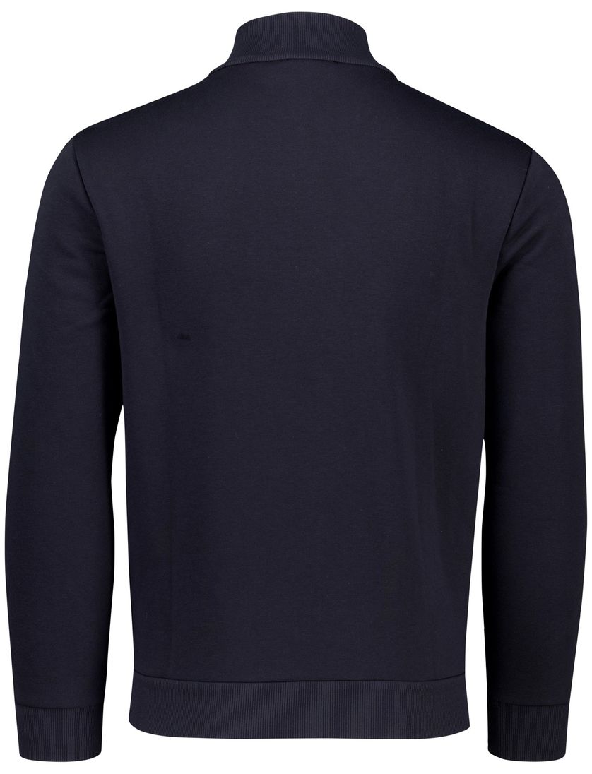 Gentiluomo vest scheerwol navy