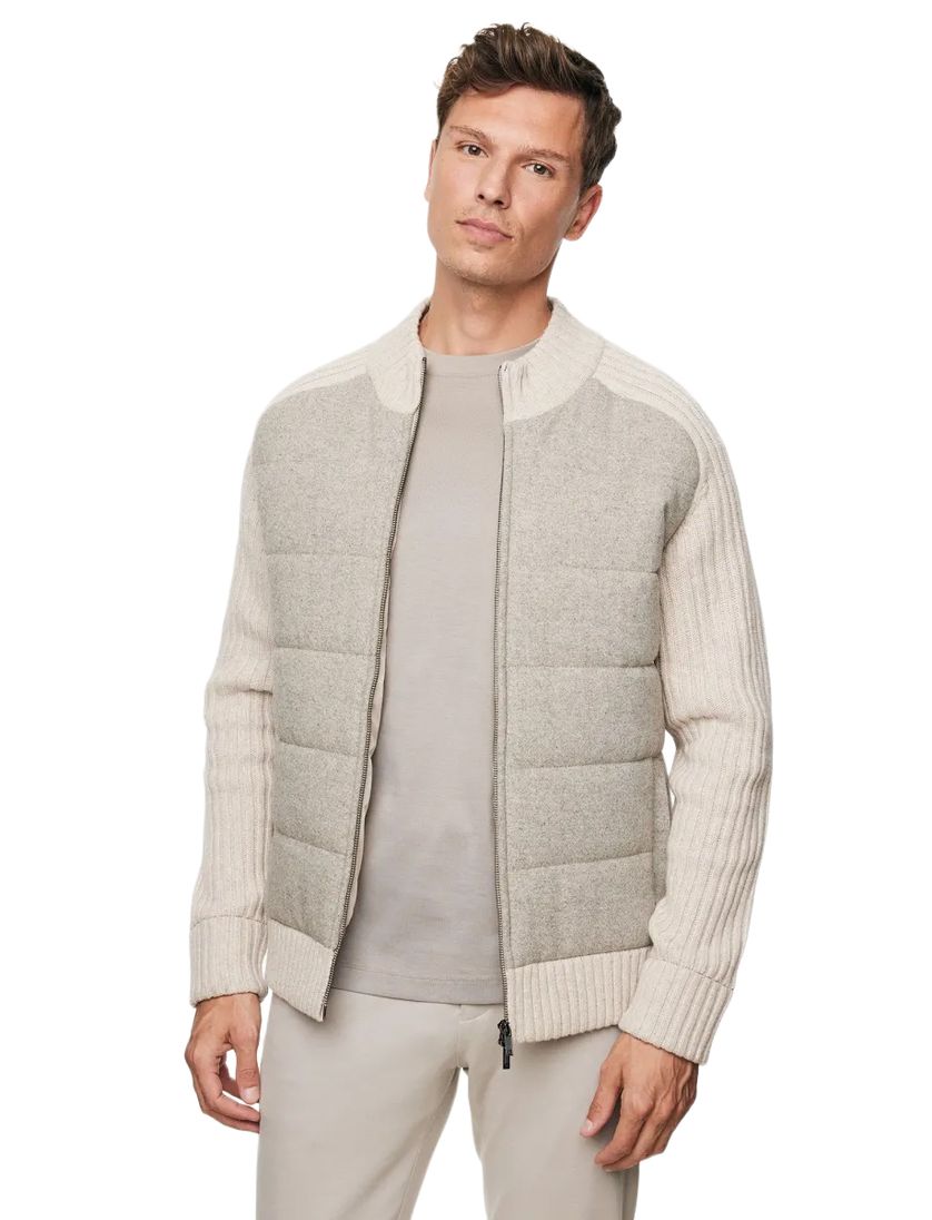 Gentiluomo vest wol beige