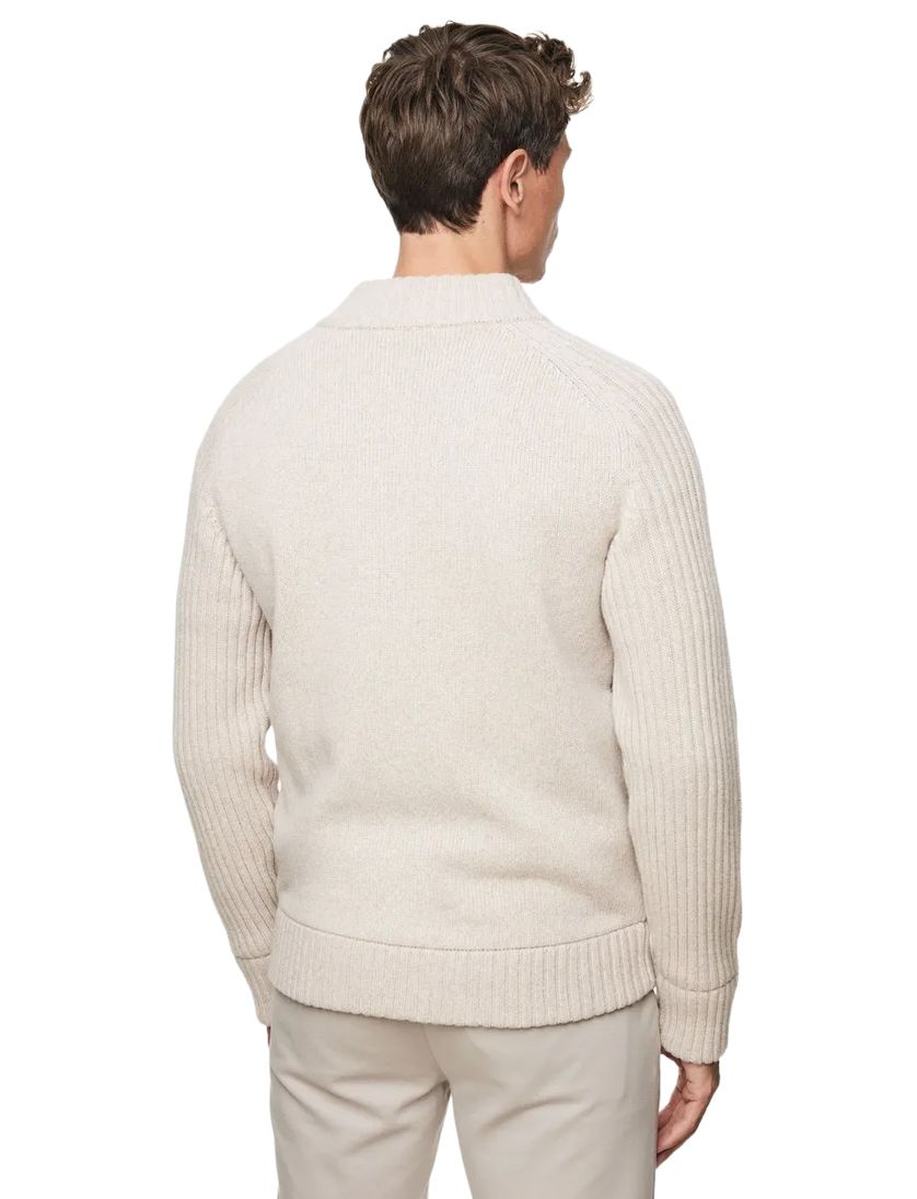 Gentiluomo vest wol beige