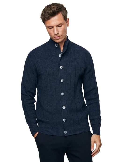 vest donkerblauw Gentiluomo