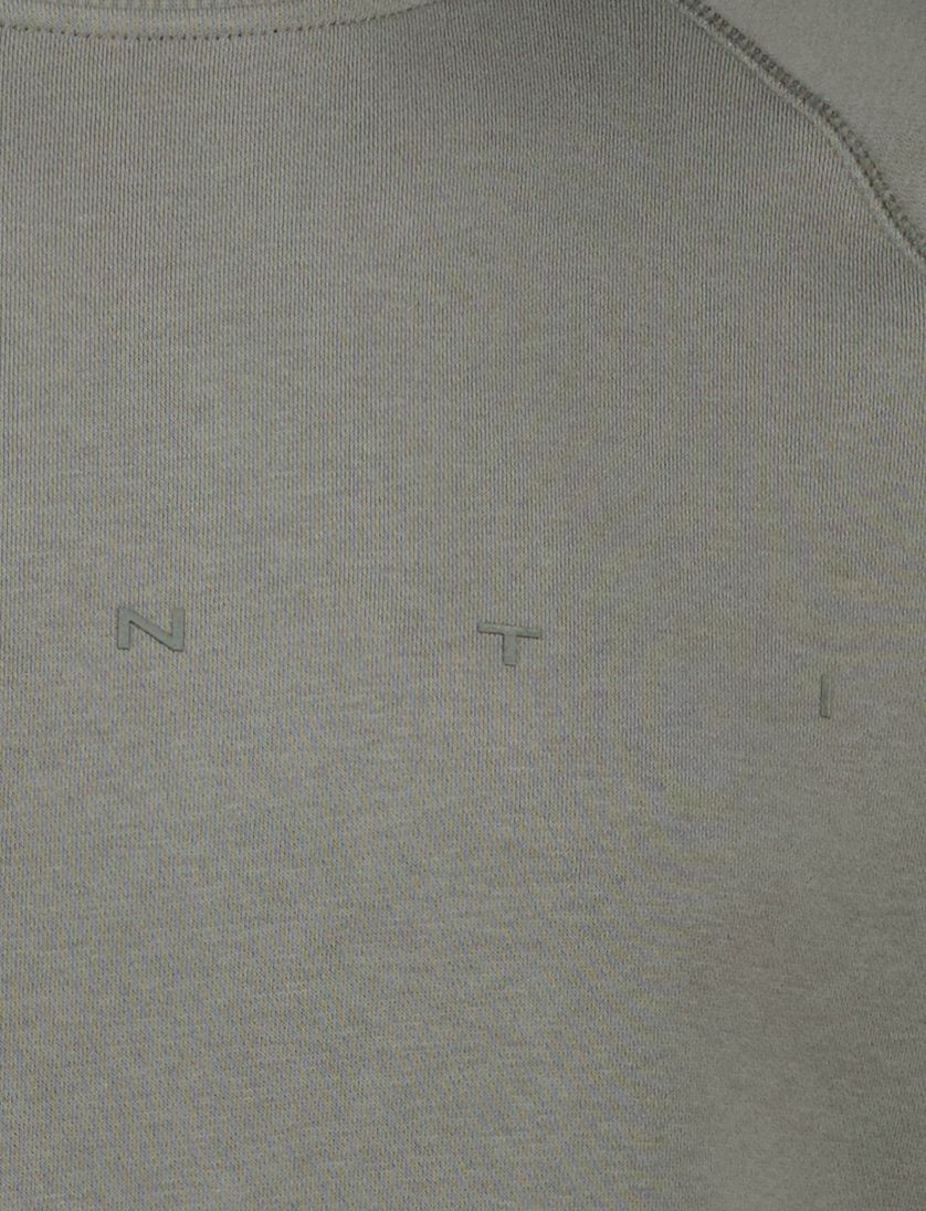 Genti sweater katoen groen