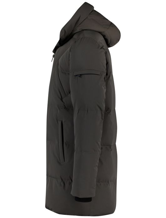 Genti winterjas donkergrijs