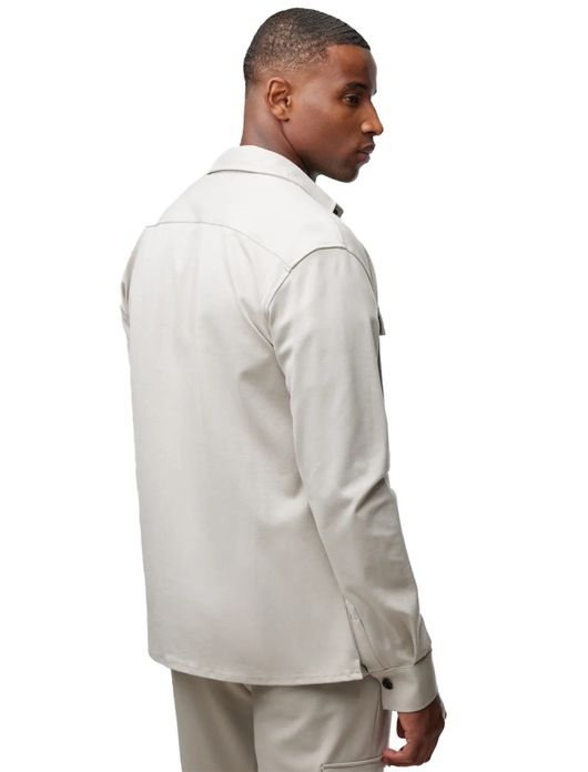 casual overhemd beige Gentiluomo