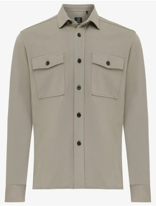 casual overhemd groen Gentiluomo