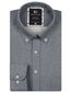 Giordano overhemd navy gemeleerd button down