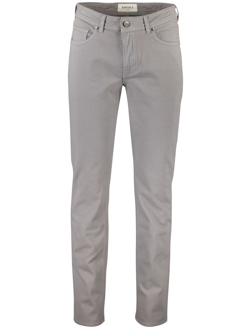 Pantalon Barmas Dean grijs katoen