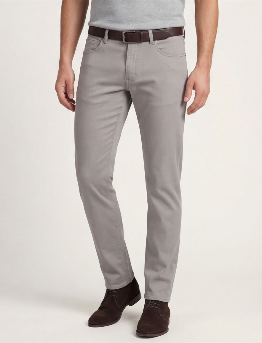 Grijze Barmas Dean 5-pocket broek