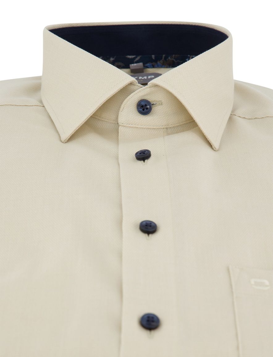 business overhemd beige Olymp Luxor Comfort Fit