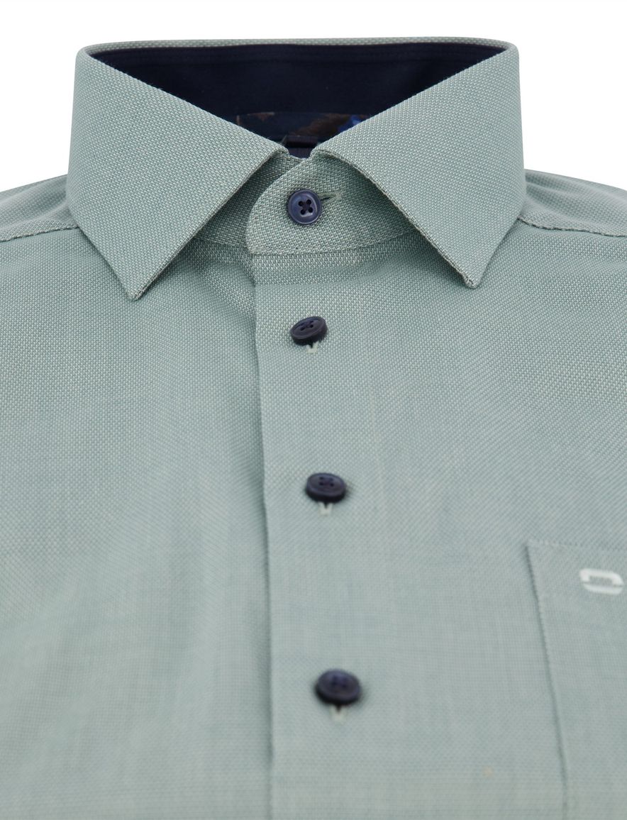 business overhemd groen Olymp Luxor Modern Fit