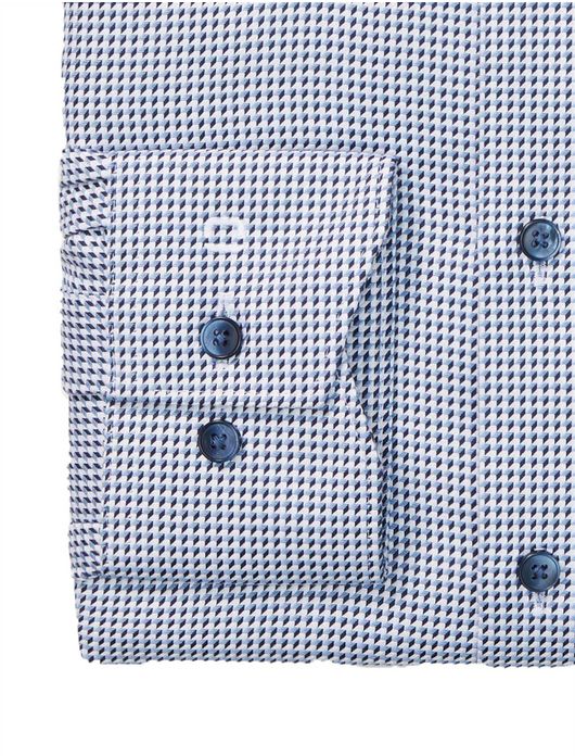 business overhemd blauw Olymp Luxor Modern Fit