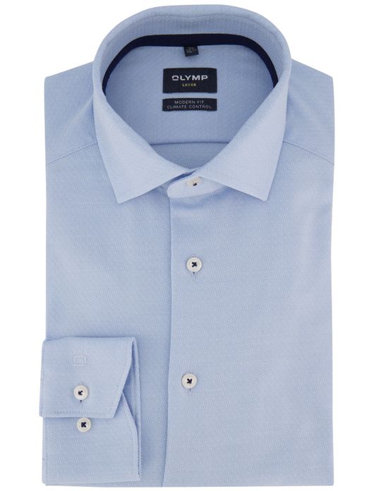 business overhemd lichtblauw Olymp Luxor Modern Fit