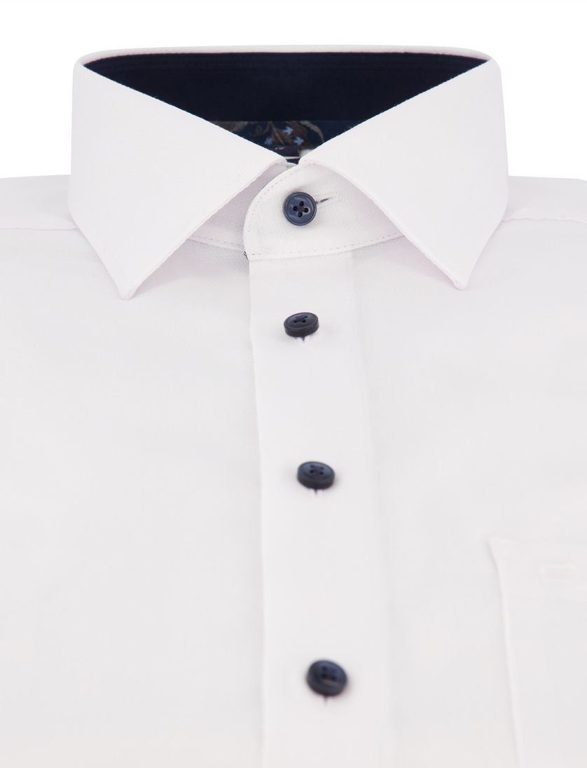 Overhemd mouwlengte 7 Olymp Luxor Modern Fit wit