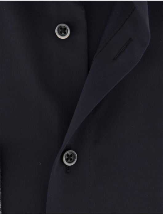 overhemd mouwlengte 7 zwart Olymp Luxor Modern Fit