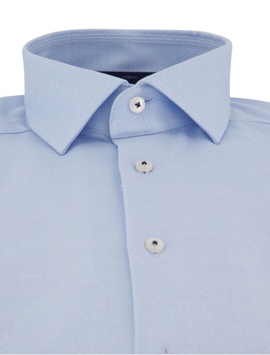 overhemd mouwlengte 7 lichtblauw Olymp Luxor Modern Fit