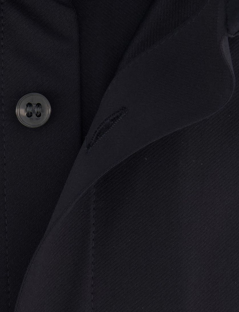 Olymp level five overhemd zwart jersey