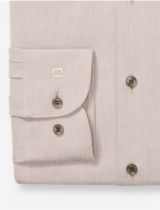 business overhemd bruin Olymp Level Five body fit