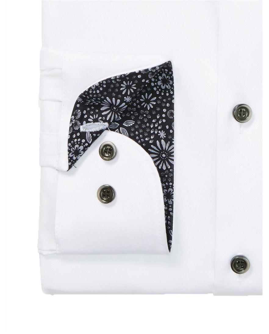 Olymp level five overhemd body fit wit