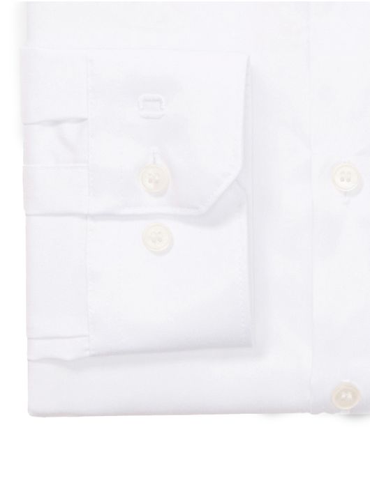 Olymp overhemd wit effen katoen