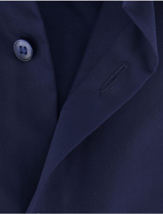 Olymp no.6 overhemd donkerblauw