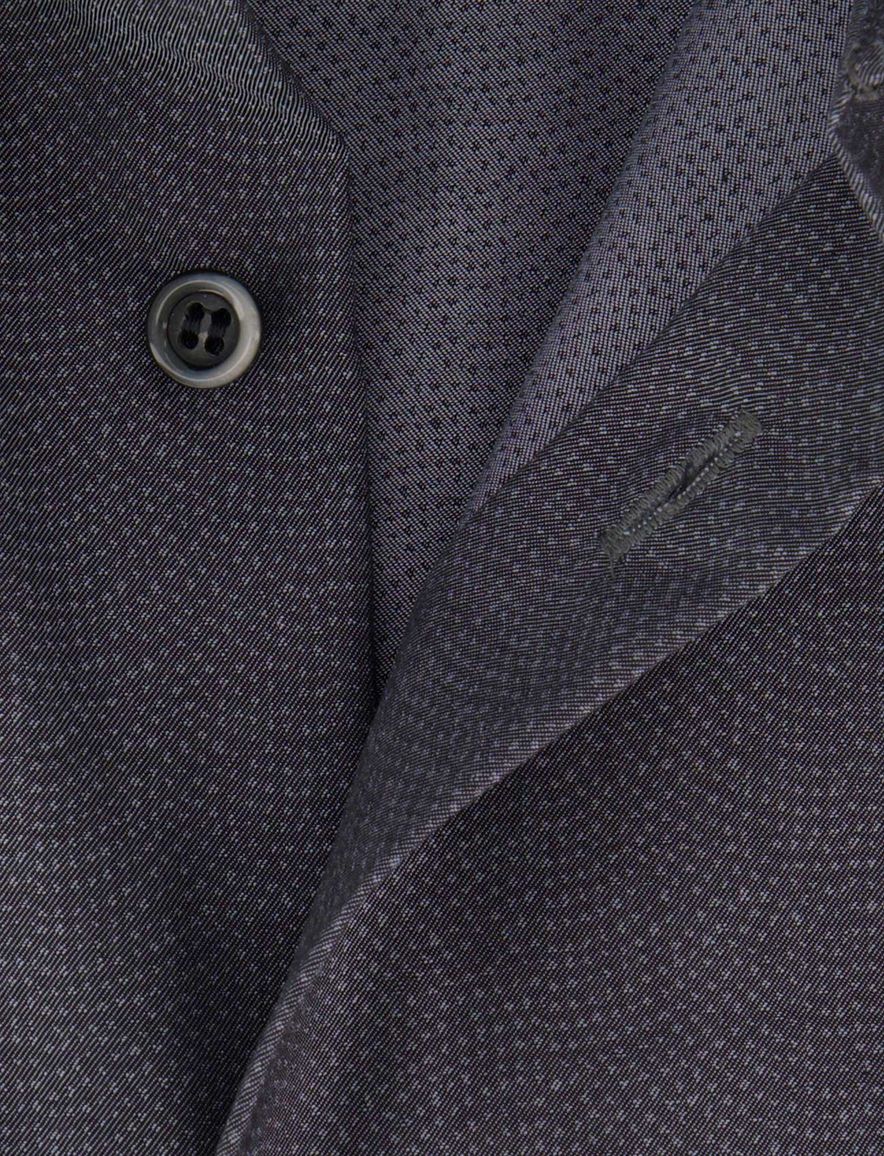 overhemd mouwlengte 7 grijs Olymp No. Six super slim