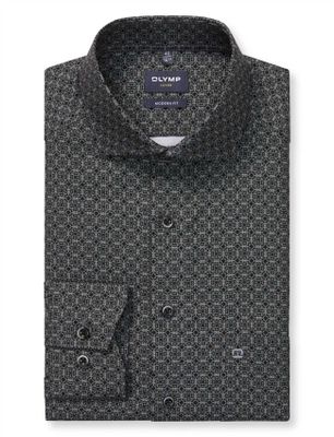 Olymp overhemd mouwlengte 7 groen Olymp Luxor Modern Fit