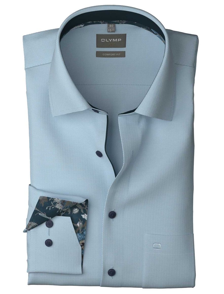 Olymp overhemd blauw