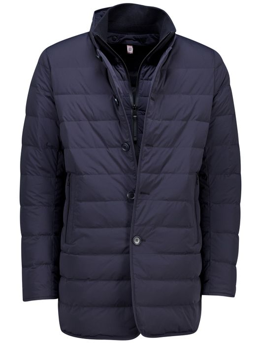 Duno winterjas donkerblauw Licosa 2.0 effen