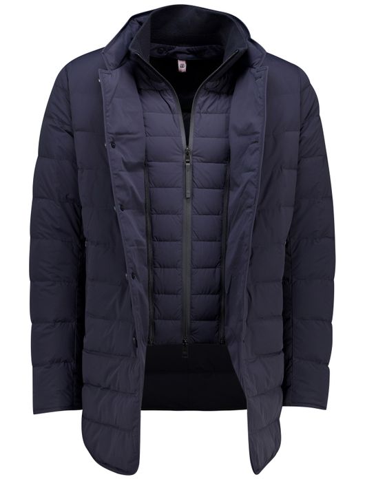 Duno winterjas donkerblauw Licosa 2.0 effen