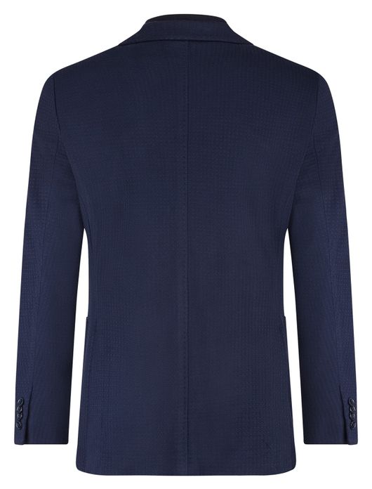 Blue Industry colbert navy geruit