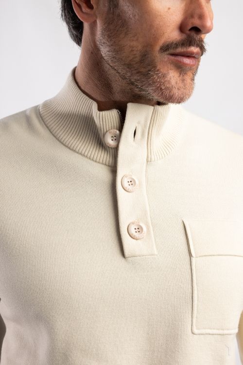 trui Blue industry creme