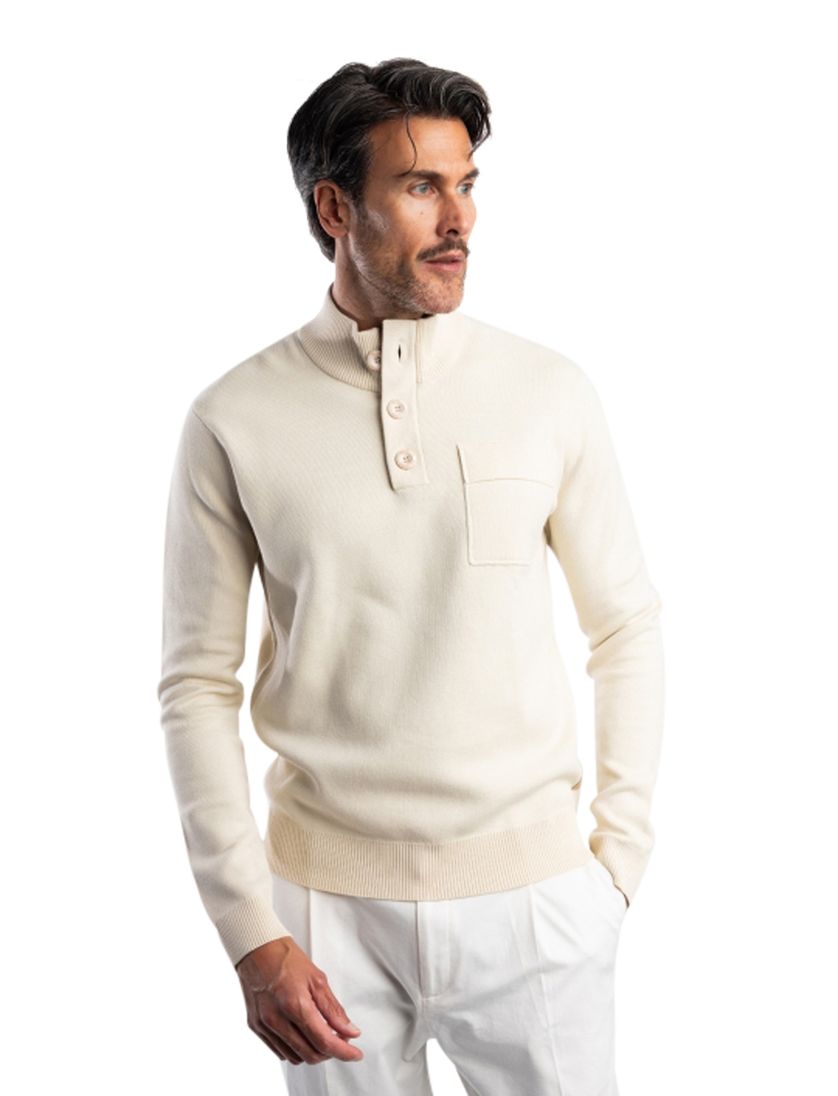 trui Blue industry creme