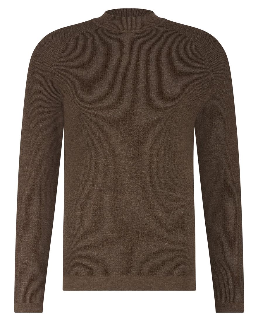 Blue industry trui bruin