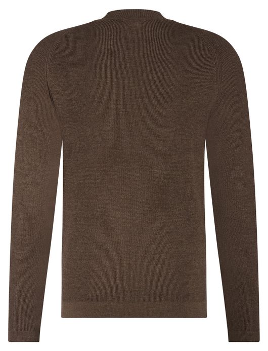 Blue industry trui bruin