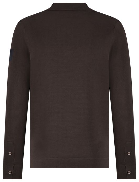 Blue industry trui bruin