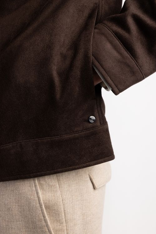 Overshirt Blue Industry bruin