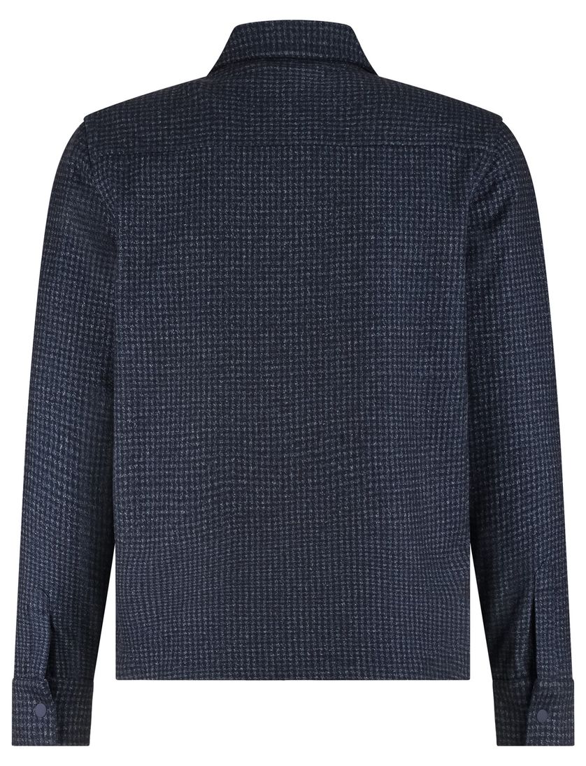 Overshirt Blue industry donkerblauw