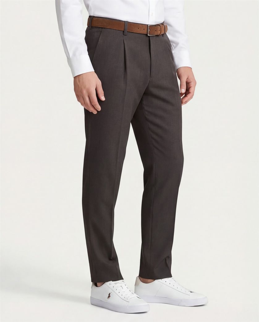 Pantalon chino Blue industry bruin