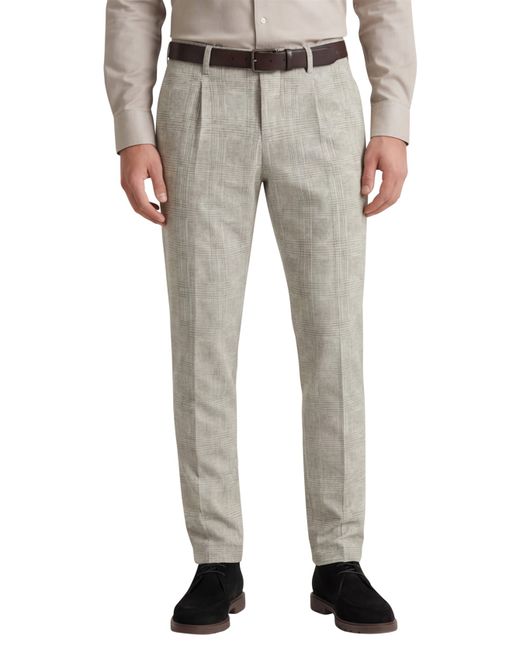 Blue Industry broek groen geruit