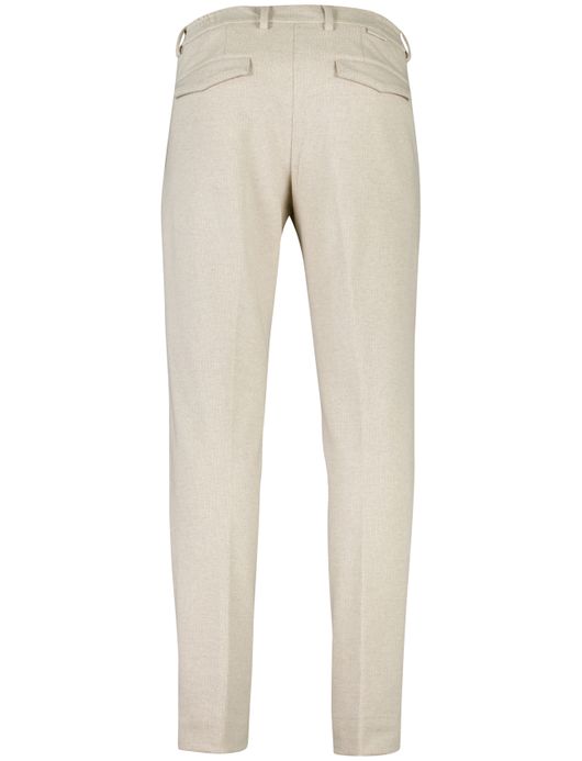 Blue Industry beige effen normale fit pantalon