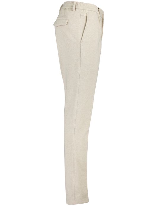 Blue Industry beige effen normale fit pantalon